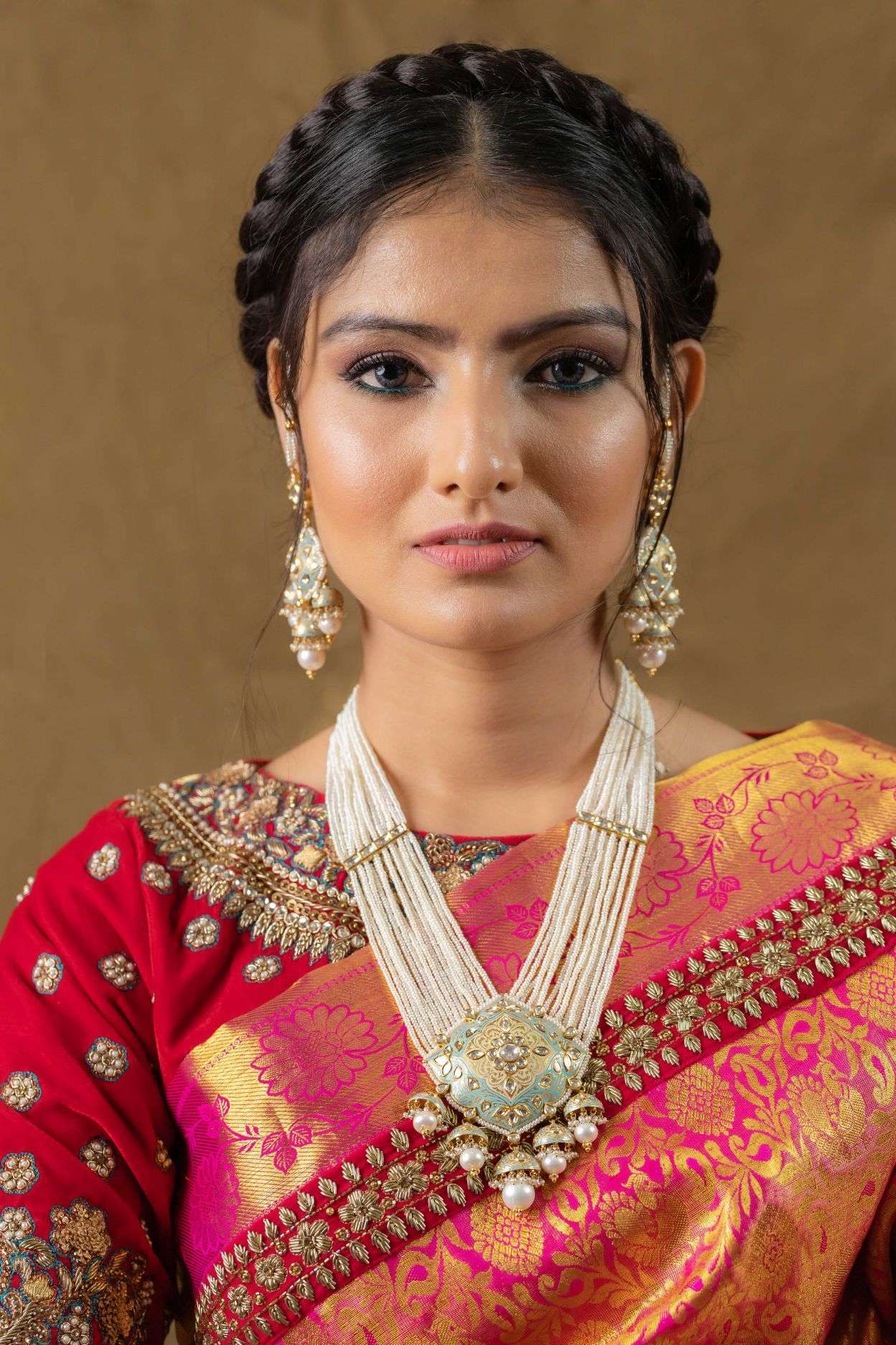 Model with Light Jewelry